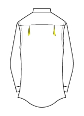 Rücken 2 Seitenfalten